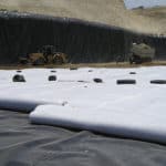 Installing PVC Liner Panels in a stormwater management system