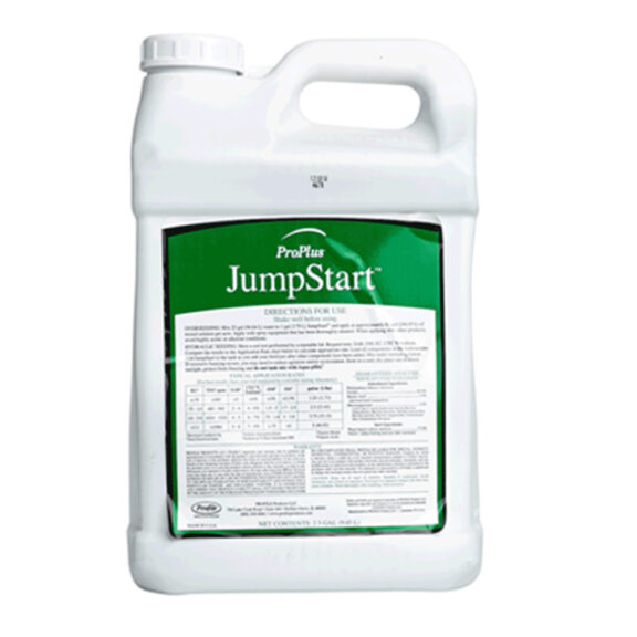 JumpStart soil additive for hydro-mulch application.