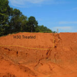 HydroLoc H30 PAM: A Linear Anionic Polymer (PAM) treated area.