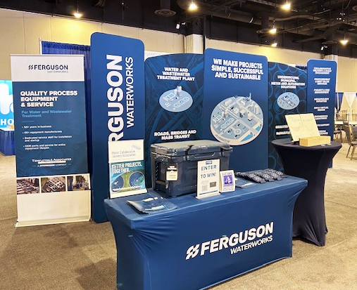 Ferguson tradeshow booth