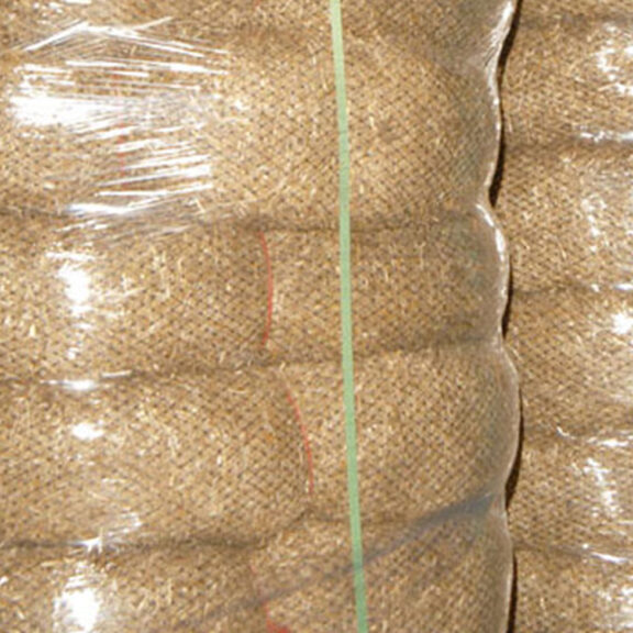 Ready-to-ship palletized and wrapped excelsior logs from Ferguson Waterworks.