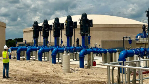 Water treatment facility expansion project.