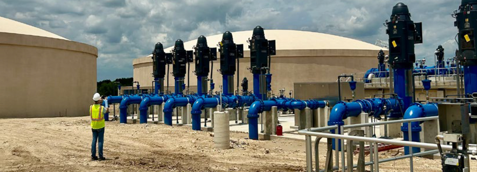 Water treatment facility expansion project.