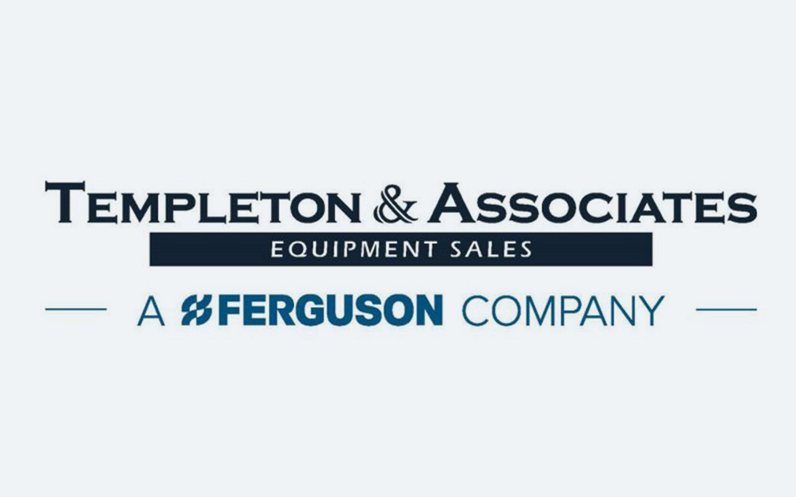 Templeton & Associates Equipment sales, a Ferguson Company logo