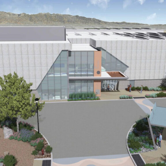 New design build water treatment building