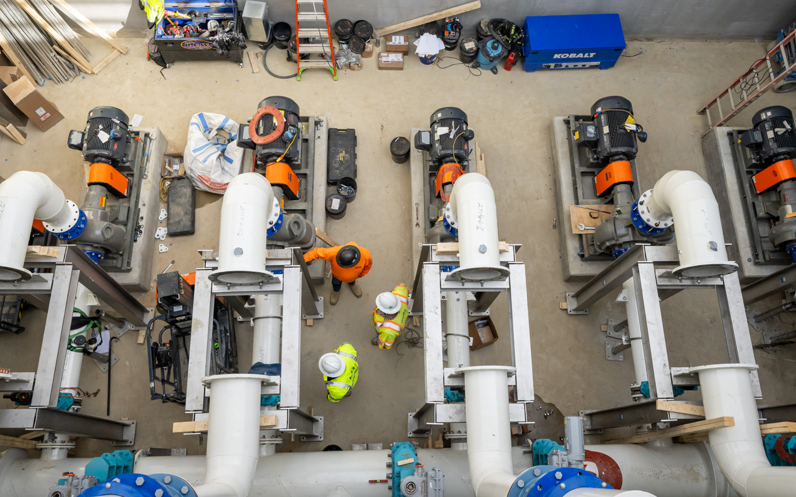 ferguson waterworks Pump stations and conveyance