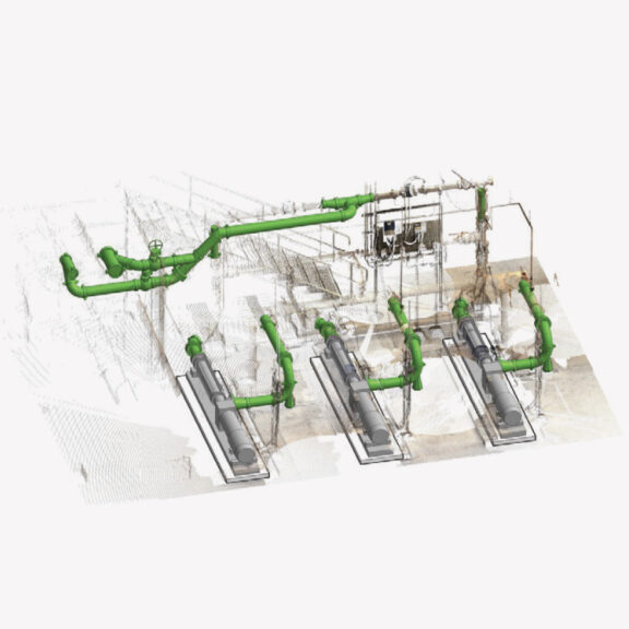 VDC and 3D modeling of treatment plant