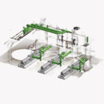Point cloud data analysis of pipes in a wastewater treatment plant