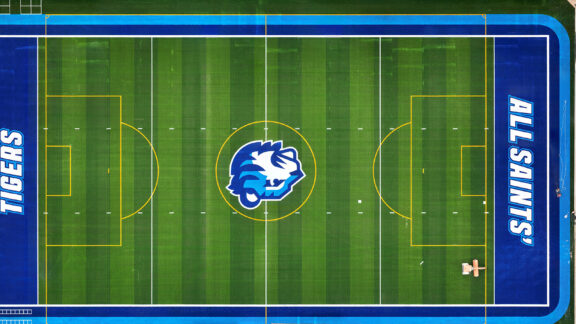 Brand new All Saints Episcopal Day School Sports field.