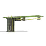 Underground 3D rendering of lift station piping